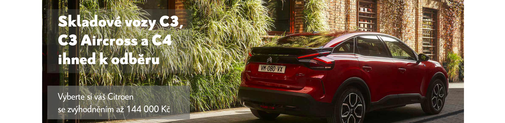 C3 Aircross vozy skladem