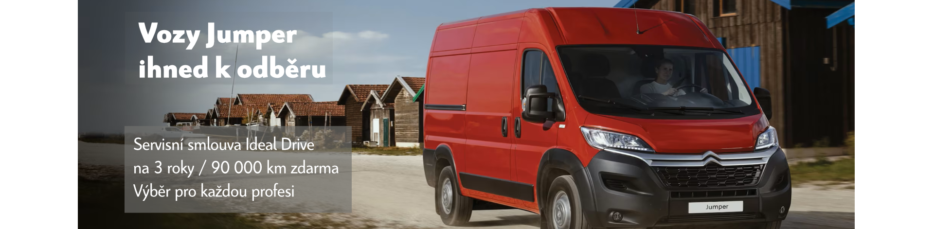 Užitkové vozy skladem